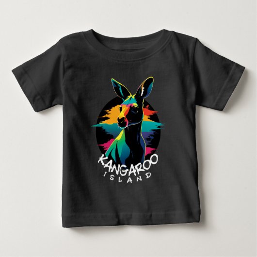 カンガルー島 ベビーTシャツ (正面)