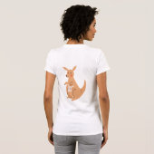 カンガルー母 Tシャツ (裏面フル)