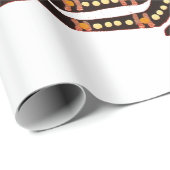 カンガルー独身のオンホワイトラッピング紙 ラッピングペーパー (ロールコーナー)