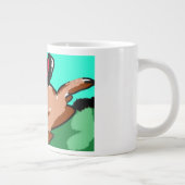 カンガルー跳び ジャンボコーヒーマグカップ (右)