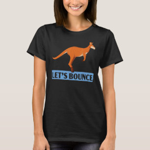 カンガルー野生動物動物オーストラリアをバウンス1 Tシャツ