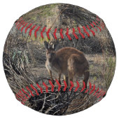 カンガルー、その間にビラボンで ソフトボール (裏面)