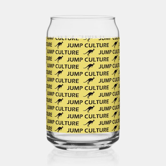 カンガルー ガラス缶 (正面)