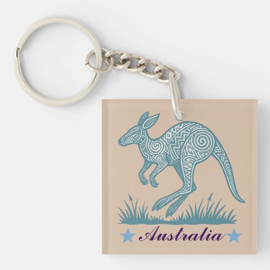 カンガルー キーホルダー (正面)