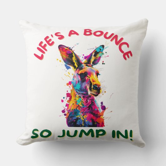 カンガルー クッション (正面)