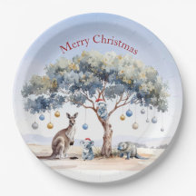 カンガルー コアラ プラチプス クリスマス ユーカリノキ オーナメント