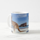 カンガルー コーヒーマグカップ (正面左)