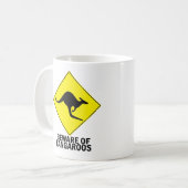 カンガルー コーヒーマグカップ (正面左)