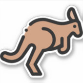 カンガルー シール (正面)