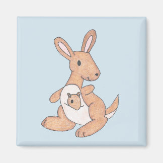 カンガルー&ジョーイ マグネット