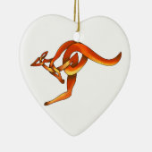 カンガルー セラミックオーナメント (右)