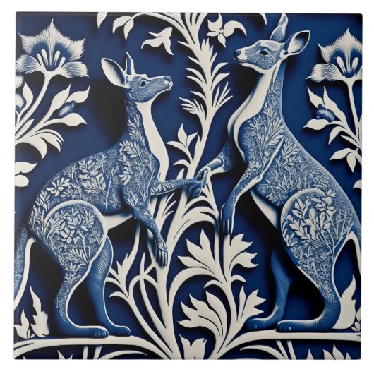 カンガルー タイル (正面)