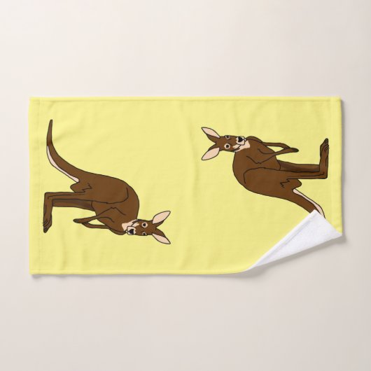 カンガルー バスタオルセット (ハンドタオル)