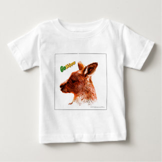 カンガルー ベビーTシャツ