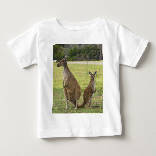 カンガルー ベビーTシャツ (正面)