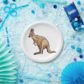 カンガルー ペーパープレート (パーティー)