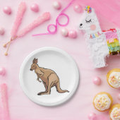 カンガルー ペーパープレート (パーティー)