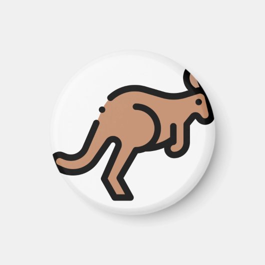 カンガルー マグネット (正面)