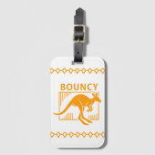 カンガルー ラゲッジタグ (正面縦)