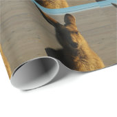 カンガルー ラッピングペーパー (ロールコーナー)