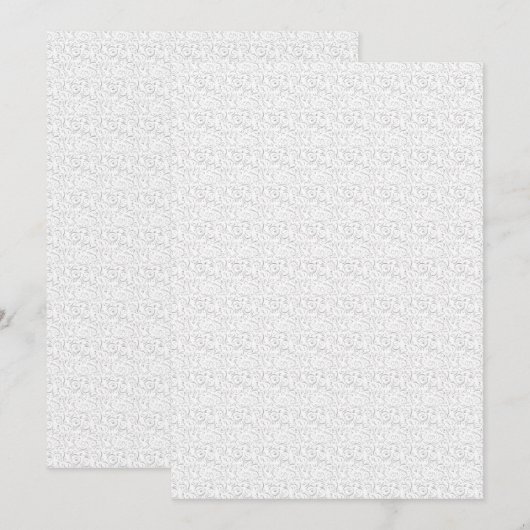 カンガルー，幽霊 招待状 (正面/裏面)