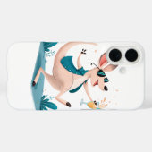 カンガルー 🦘 iPhone 16 カバー 🤳 (裏面 (横))