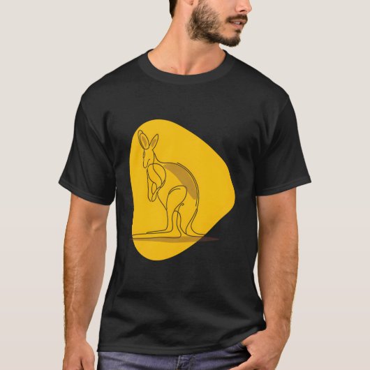 カンガルー Tシャツ (正面)