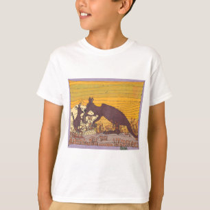 カンガルー Tシャツ