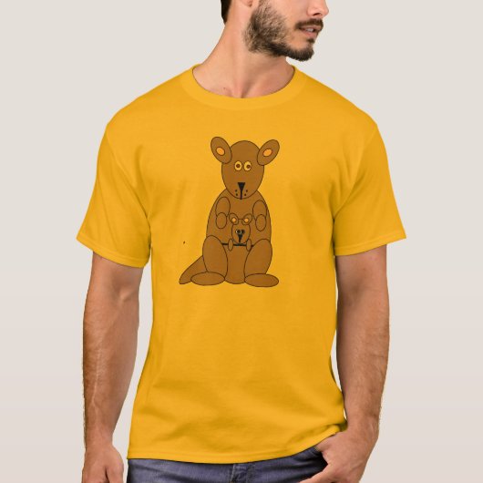 カンガルー Tシャツ (正面)
