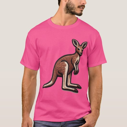 カンガルー Tシャツ (正面)