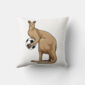 カンガルーATサッカースポーツ クッション (裏面)