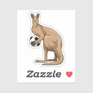 カンガルーATサッカースポーツ シール