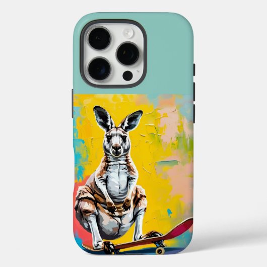 カンガルーiPhone 16プロケース Case-Mate iPhoneケース (裏面)