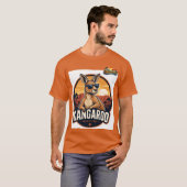 カンガルーTシャツ Tシャツ (正面フル)