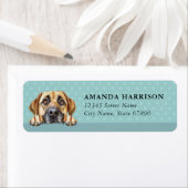 カンガル・ドッグ 返送先住所ラベル ラベル (インサイチュ)