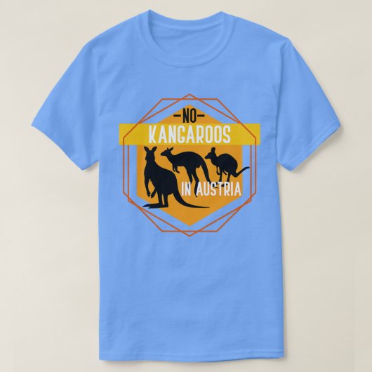 カンガロおもしろいギフト動物引用文カンガロ Tシャツ (デザイン正面)