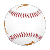 カンガロオーストラリア国旗 野球ボール (正面)