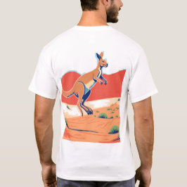 カンガロデザイン Tシャツ