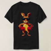 カンガロボクシング Tシャツ (デザイン正面)