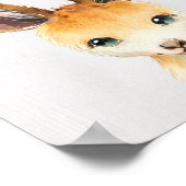 カンガロ子供部屋アートプリント ポスター (角)