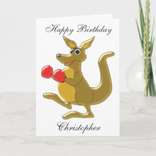 カンガロ誕生日 カード