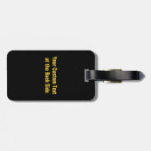 カンガロ警告標識 ラゲッジタグ (裏面横)