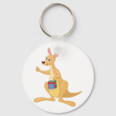 カンガロ頭が切れるー キーホルダー (裏面)