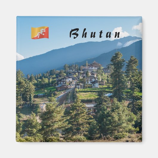 カンクテイ・ゲーマバ仏教修道院,ブータン中部 マグネット (正面)