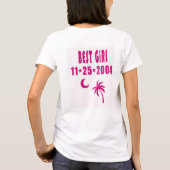 カンクンで起こること、カンクンにとどまる Tシャツ (裏面)