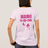 カンクンで起こること、カンクンにとどまる Tシャツ (裏面)