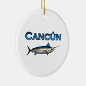 カンクンのマカジキ セラミックオーナメント (右)