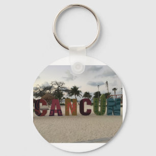 カンクンの印- Playa Delfines、メキシコKeychain キーホルダー