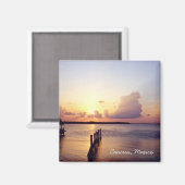 カンクンの夕日 マグネット (正面/裏面)