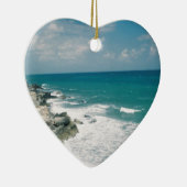 カンクンの海岸 セラミックオーナメント (右)